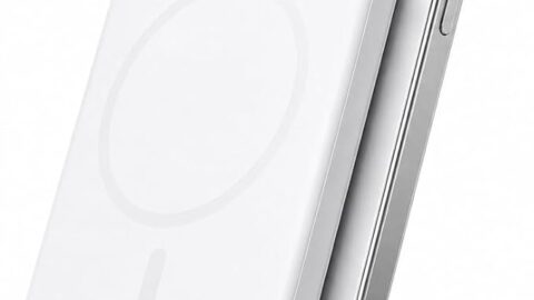 Power Bank Magnético 10.000mAh Com Indução, Carregador Portátil E Capinha Magnética  – Branco